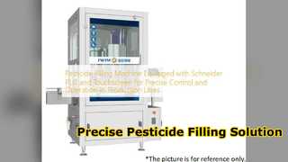 دستگاه پرکن آفت کش با Precision Schneider PLC