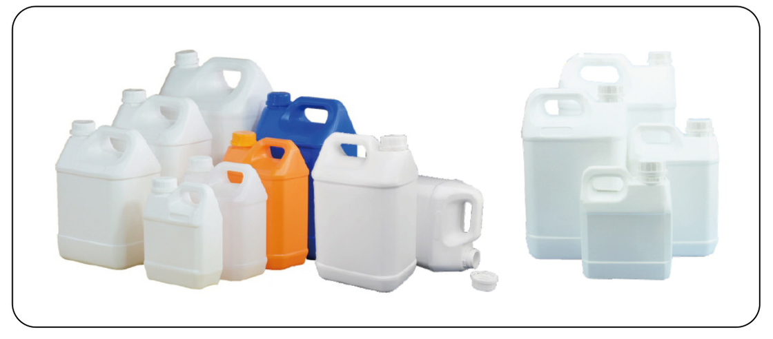 SUS304 فریم شش سر اتوماتیک چرخنده ماشین پوشش برای آفت کش ها در 1-5L بشکه