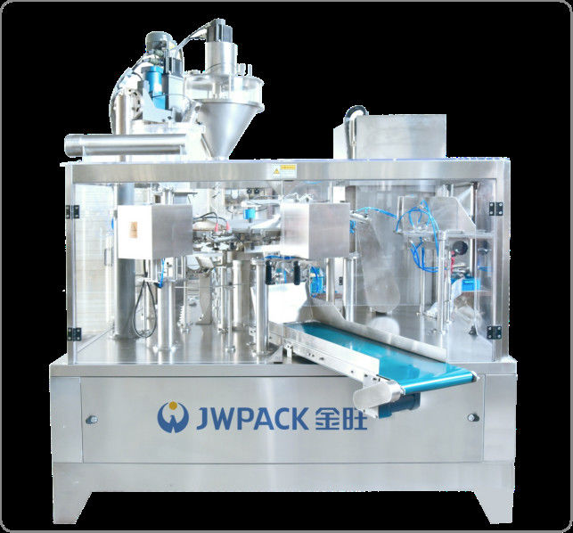 Six Positions Rotary Premade Bag Packing Machine Pouch Line Packaging Line 10-15 Package sub