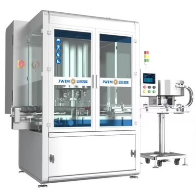 8 سر ماشین بسته بندی اتوماتیک FX-8AS 4.0KW 100ml-1L سرعت بالا انتخاب و مکان
