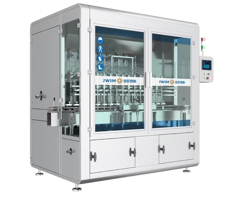 50-1000ml انسان ماشین رابط آفت کش 16 نوزل خودکار پیستون پر کردن ماشین